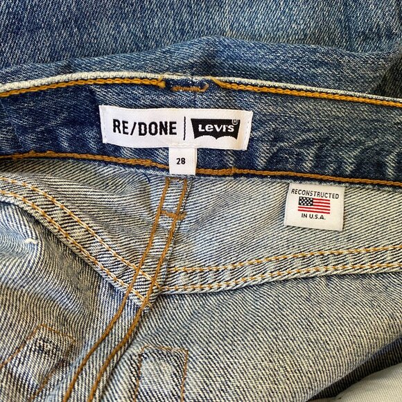 RE/DONE Reconstructed Levi's Denim - Picture 5 of 6